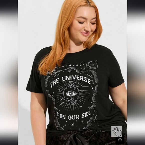 torrid Tops - NWOT The Universe is On Our Side Tee